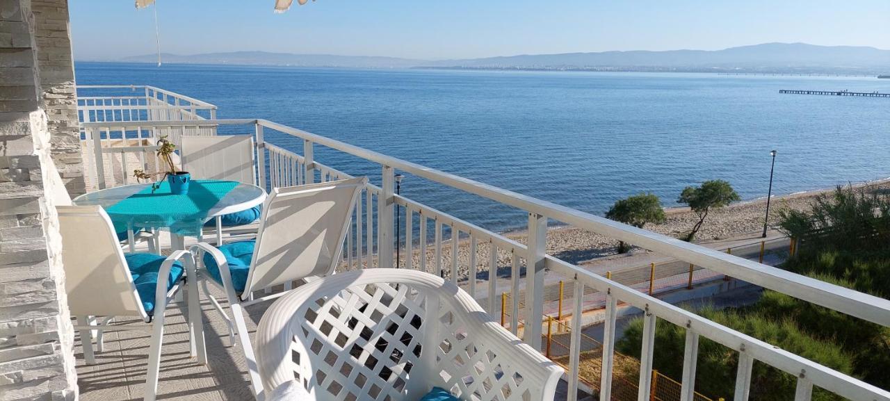 Sea View Perea Apartment Peraía Kültér fotó