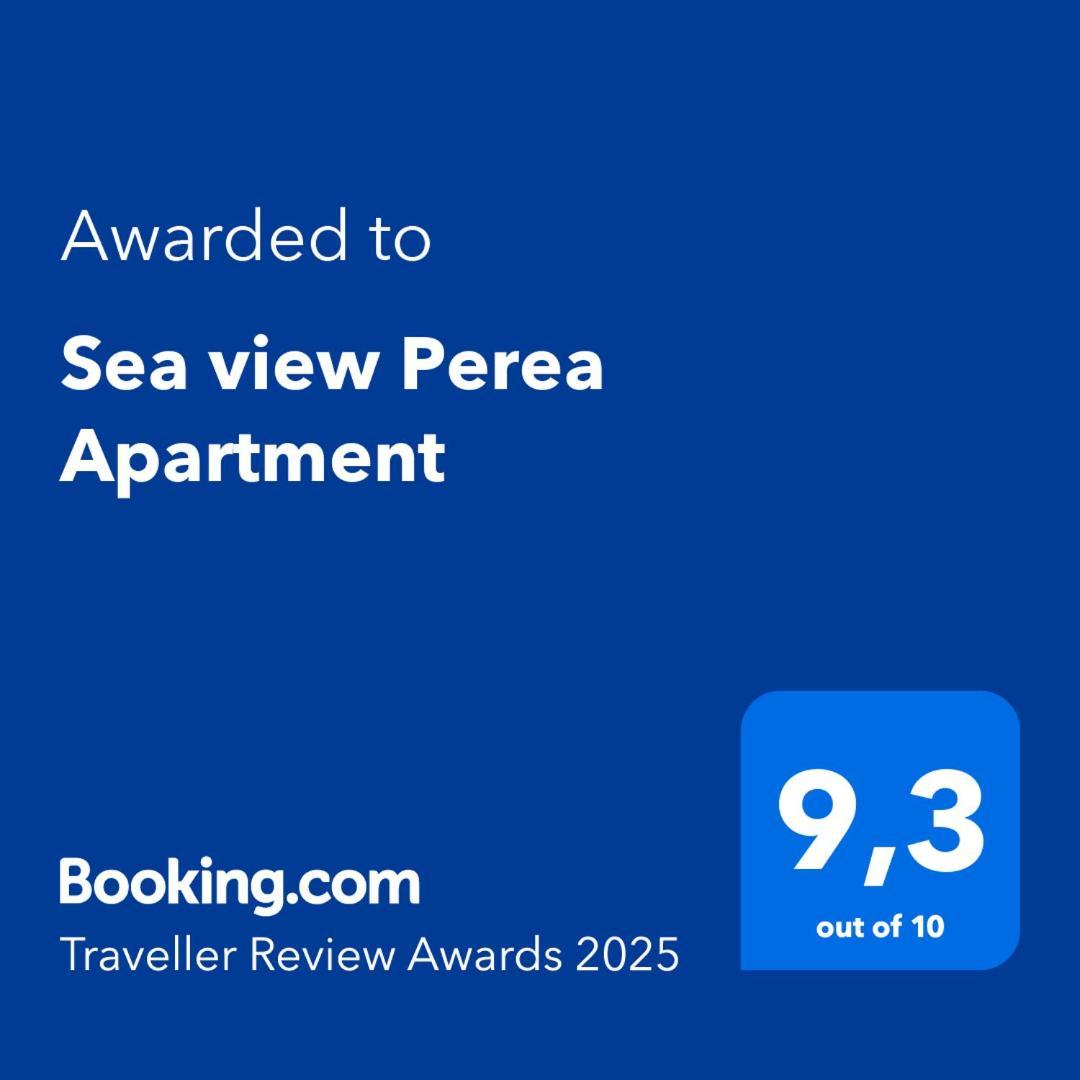 Sea View Perea Apartment Peraía Kültér fotó